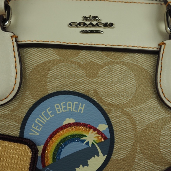 Disney Coach Mini Bennett Satchel Minnie Mouse - Picture 3 of 8